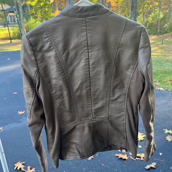 Bass Faux Leather Jacket - Picture 3 of 5